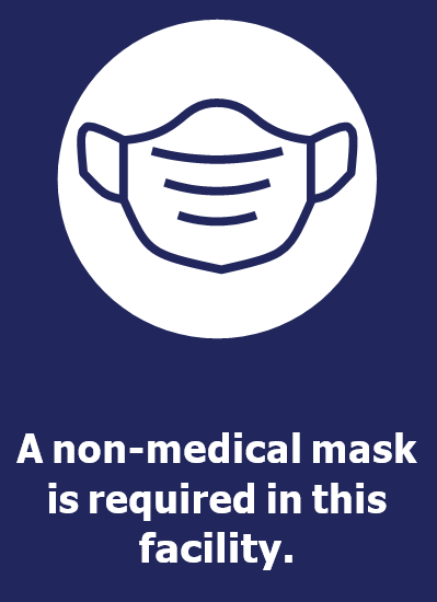 mask required sign